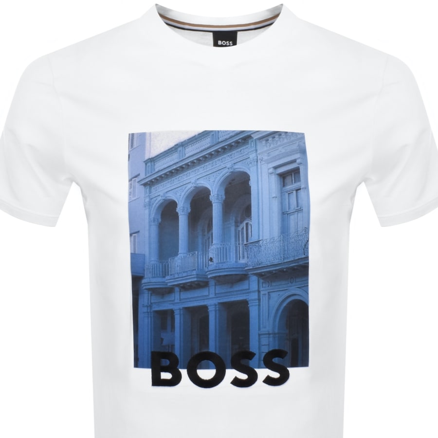 BOSS C Thompson 104 T Shirt White | Mainline Menswear United